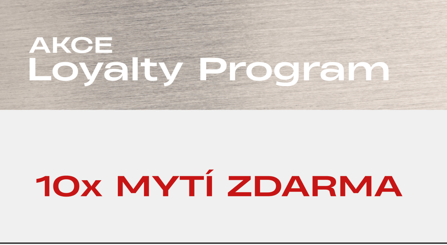 10 mytí ZDARMA